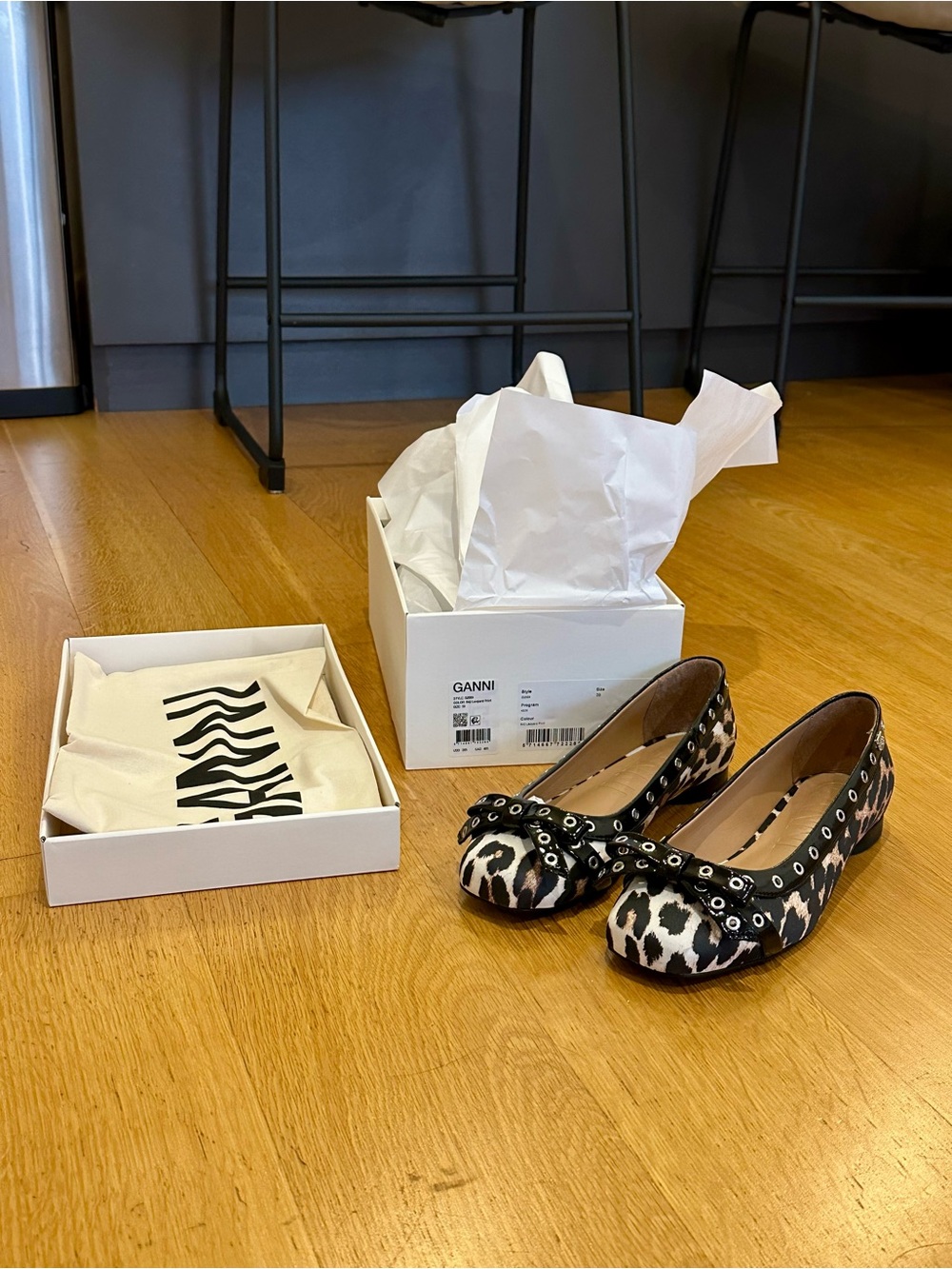 Ganni Ballerina Shoes